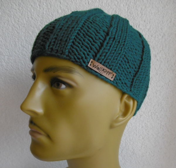 Mens cap emerald